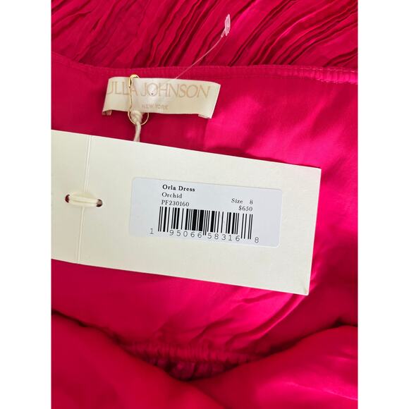 NEW NWT Ulla Johnson Orla Dress Orchid Size 8 - Picture 4 of 6